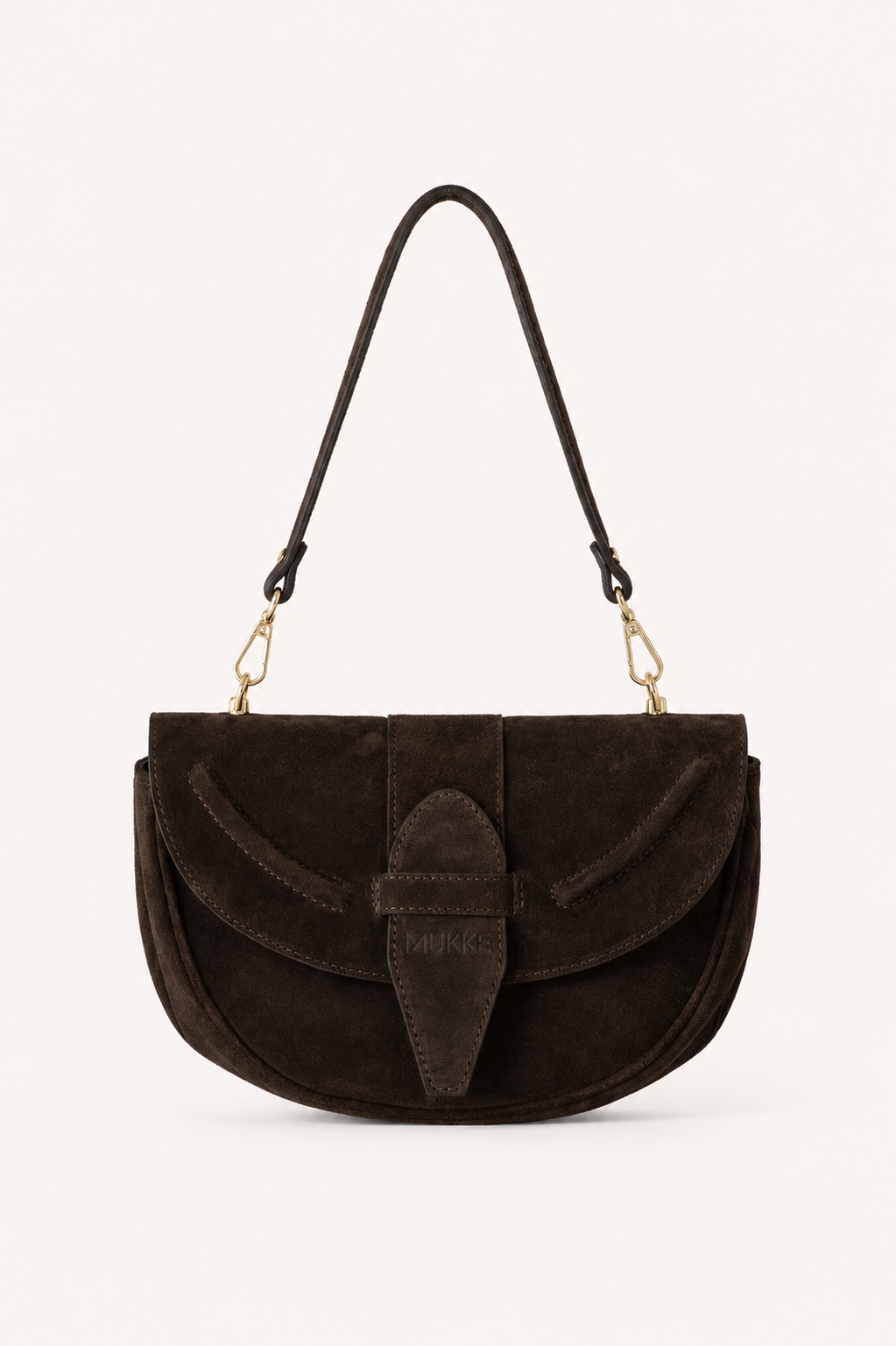 Zamszowa torebka saddle bag Charyzmatyczna