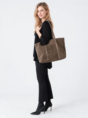 Alternative view of Duży shopper taupe Pewna siebie