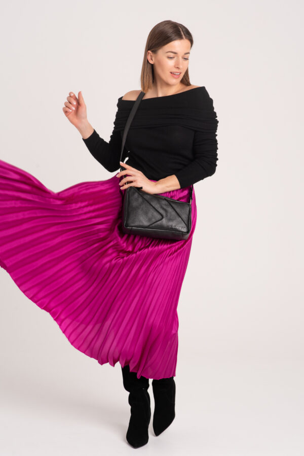 Czarna “Minimalistka" na ramię i do ręki - obrazek 4